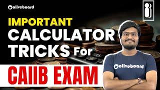 Important Calculator Tricks for CAIIB Exam | Impotant Calculator Trick | By Shubham Sir