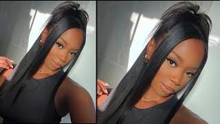 How To: 2000s Y2K Half Up Half Down Hair Tutorial Using BetterLength Clip Ins