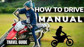 How to drive a manual motorbike in Vietnam.