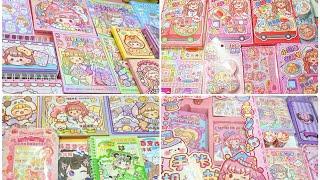 Unbox Telado kawaii sticker big haulASMR unboxing stickers journal compilation