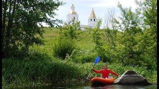 Сплав реки Ведуга-Дон, байдарки Викинг 3.6 и Маэстро 3.8