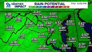 DMV Morning Forecast: Nov. 28, 2024 | Soggy Thanksgiving morning