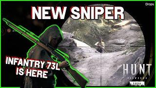 NEW META SNIPING? Is the new INFANTRY 73L the way to go? - Hunt 1896 Solo Gameplay