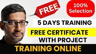 Google Just Launched 5 Days free Online Course With Certificate & Project | Generative AI Intensive?