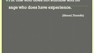 CIRCUMSPECTION & DELIBERATION IN AFFAIRS - English - Created by Fahim Akthar Ullal