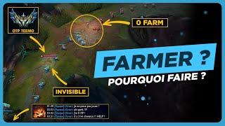 Cet OTP Teemo nous montre pourquoi tu devrais jouer l'XP d'abord et les GOLD ensuite !