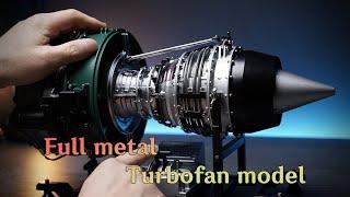 [제트엔진 모형]  Turbofan Engine Model Kits