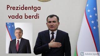 Янги хоким Президентга вада берди. Хамма жойни тозалайман. Шавкат Мирзиёев. Муротжон Азимов