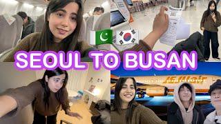 Let’s go to Busan| Pakistani girl in Korea Vlog