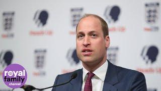 Duke of Cambridge hopes to use football to start the biggest ever conversation on mental health
