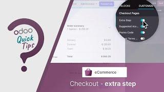 Odoo Quick Tips - Add an Extra Step [eCommerce]