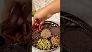 ￼ South Indian spice box, my masala dabba, what's in my masala dabba#spices#masala