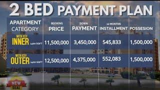 DASCON TOWER | 2 BED APARTMENTS IN BAHRIA TOWN KARACHI