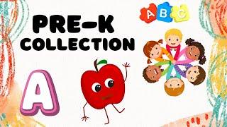 Preschool Learning Videos for 3 Year Olds | Best Learn ABC, 123, Colors & Shapes | 3 Years Learning