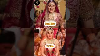 Shraddha Arya || Preeta emotional scene real life to TV life ️ #kundalibhagya #subscribe #wedding
