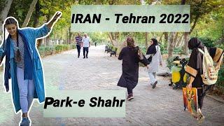 IRAN Tehran 2022 - Walking tour on 30tir street to Park-e Shahr