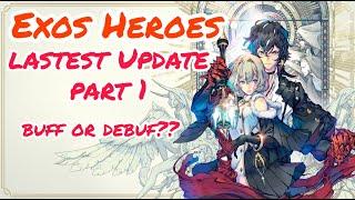 New updates Part 1. Zeros IMO || Exos Heroes