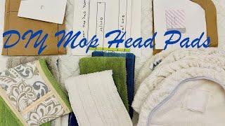 DIY  Mop Head Pads/ Old Towels & Shrunken Sweaters