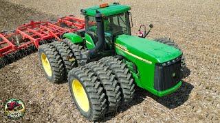 Triple Tires on John Deere 9420 Tractor