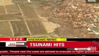 Massive 8.9-magnitude quake Tsunami hits Japan