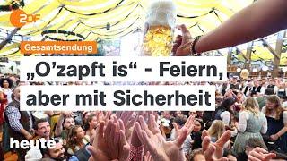 heute 19 Uhr vom 21.09.24 Oktoberfest, Hochwassergefahr in Brandenburg, Eskalation in Nahost droht