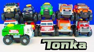 Tonka Climb-Overs Tonka Toy Trucks for Boys Unboxing Kinder Playtime