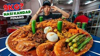 300RM NASI KANDAR SULAIMAN RECORD! | 9KG Nasi Kandar Challenge at Penang Malaysia!