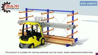 Pipe Storage Rack | Fabric Roll Storage Rack | Cantilever Rack | Ms Storage Rack | 0302-4448392