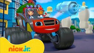 Blaze | ¡90 MINUTOS de Blaze usando STEM en misiones y rescates ardientes! | Nick Jr. en Español