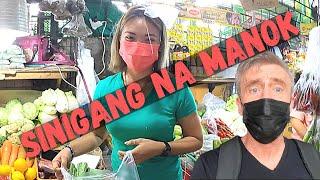 SINIGANG NA MANOK - CHICKEN & VEGGIES IN TAMARIND SOUP. Sinigang sa Sampaloc.