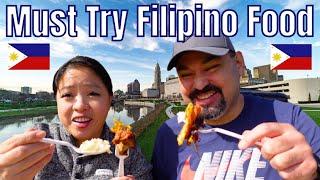 MUST TRY FILIPINO FOOD - Pork ADOBO Ribs,Chicken & UBE Waffles,TOCINO/LONGANISA/Brisket Silog,TURON