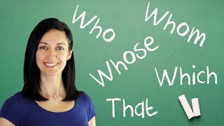 Relative Pronouns & Clauses | who(m), whose, which, that | English Grammar | B2-Upper Intermediate