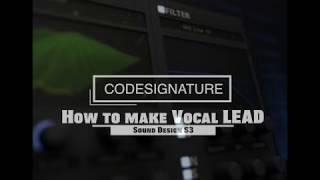 지ㄹ려버릴 듯한 보컬 신스 리드 만들기 (How To Design Vocal Synth Lead in Xfer Serum)