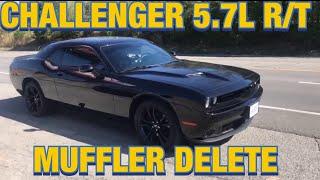 2018 Dodge Challenger R/T DUAL EXHAUST w/ Resonator Delete!!