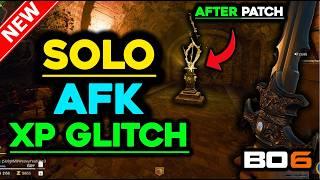 *NEW* SOLO UNLIMITED XP GLITCH (AFTER PATCH) - Lion Sword Citadel Des Morts - BO6 ZOMBIES GLITCHES