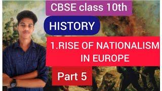 CBSE class 10th History Chapter 1/Part 5