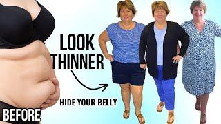 HIDE a BIG BELLY - What to Wear this Summer (Lower Belly Fat, Large Tummy, Apron Belly)