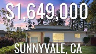 Charming Single Family Home with Easy Commute To Big Tech Companies For Sale in Sunnyvale!