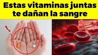 PELIGRO! JAMÁS DEBES TOMAR Estas Vitaminas Y Suplementos Juntos