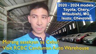 Murang quality used repo cars at RCBC Cebu Auto Warehouse