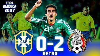 ¡VICTORIA HISTÓRICA!  México 2-0 Brasil - Copa América 2007