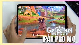 iPad Pro M4 Genshin Impact Gaming test | Apple M4, 120Hz Display