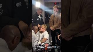 Logan Paul ARRIVES to have this brother back against Mike Tyson!