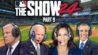 US Presidents Play MLB The Show 24 (Part 9)