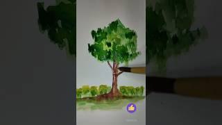 Day 3 | Water painting #wenodh #we_nodh #waterpaintings #beginner #watercolourart