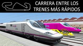 Carrera entre los trenes más rápidos - Circuito de Montmeló - Train Simulator Classic