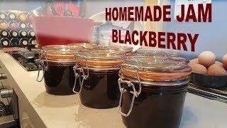 How to make Blackberry Jam - very easy recipe