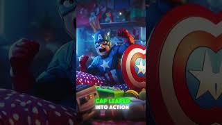 Captain America vs The Couch Potato Kaiju: Funny Superhero Adventures