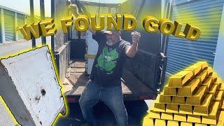 Found Gold In An Old Safe In Storage Unit (How To Move A Safe Easy) #joedoesitall #gold #storage