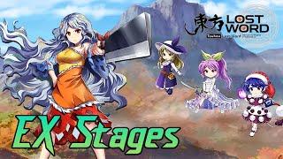 Touhou Lost Word - Dine & Dream Nemunoki Extra Stages with my new friends